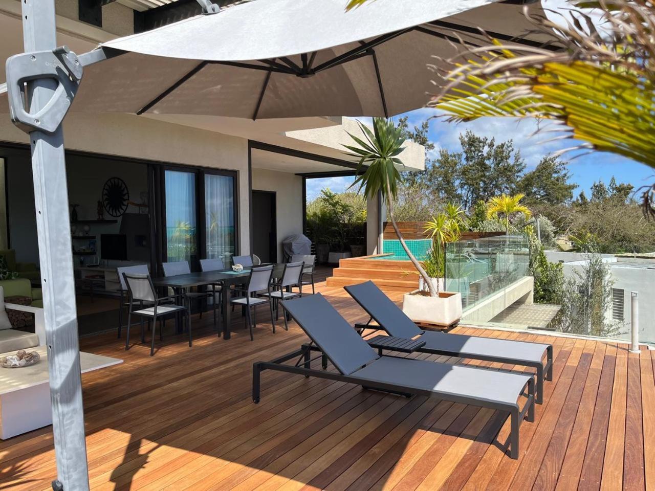 Penthouse 3 Chambres Vue Lagon Imprenable Calodyne Buitenkant foto