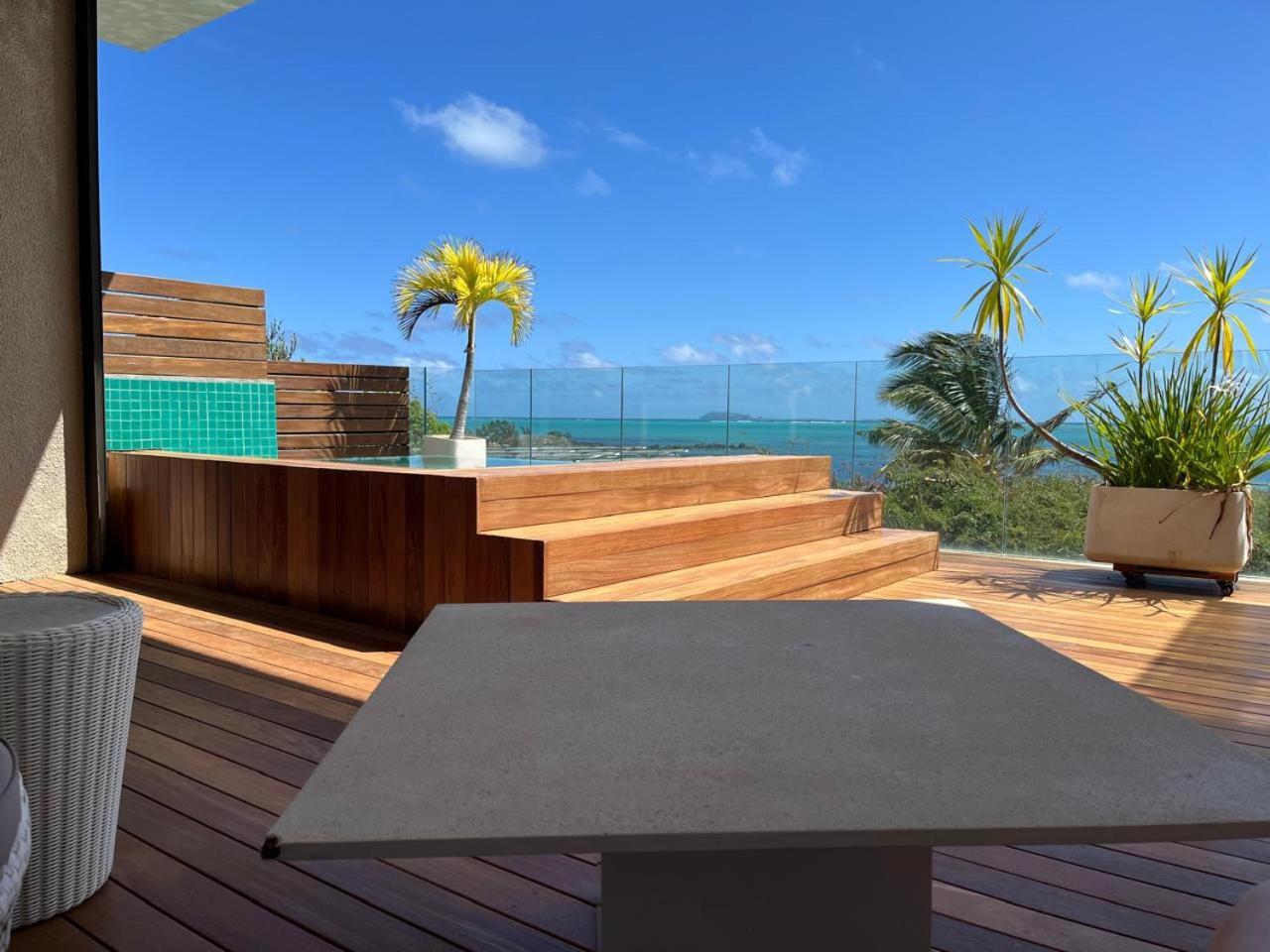 Penthouse 3 Chambres Vue Lagon Imprenable Calodyne Buitenkant foto